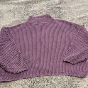 Notice the Reckless O/S Knit Turtleneck